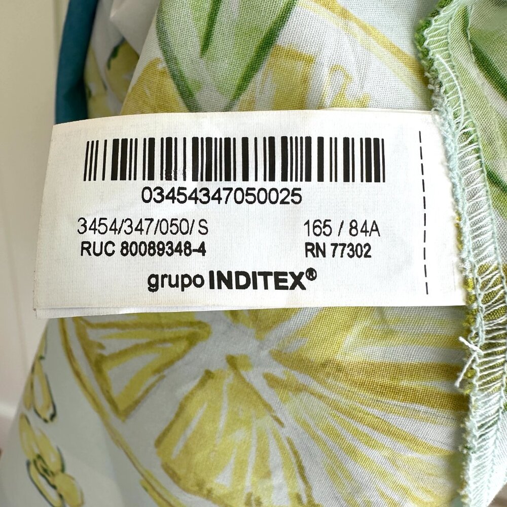 Zara Lemon Poplin Dress - Picture 13 of 14